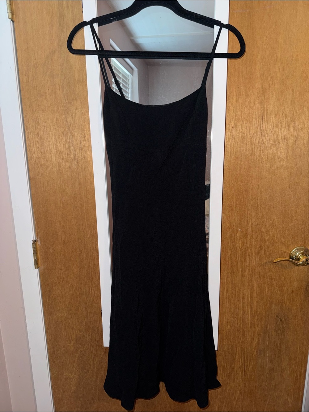 Aritzia Black Slip Dress